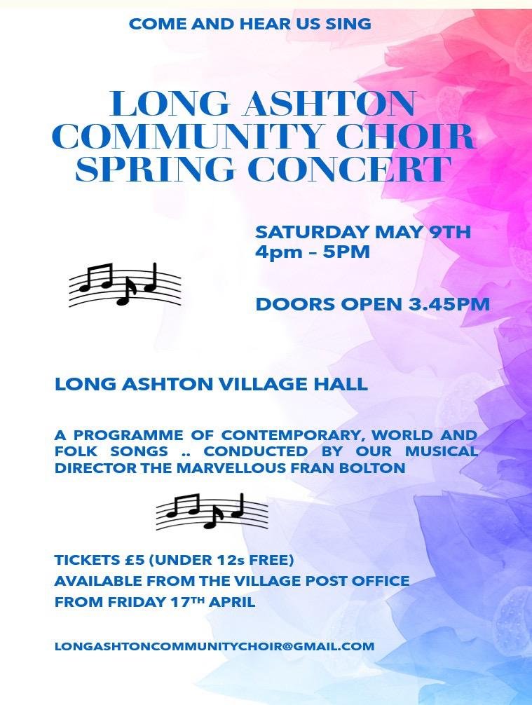 Spring Concert – Sat 9th May ’26